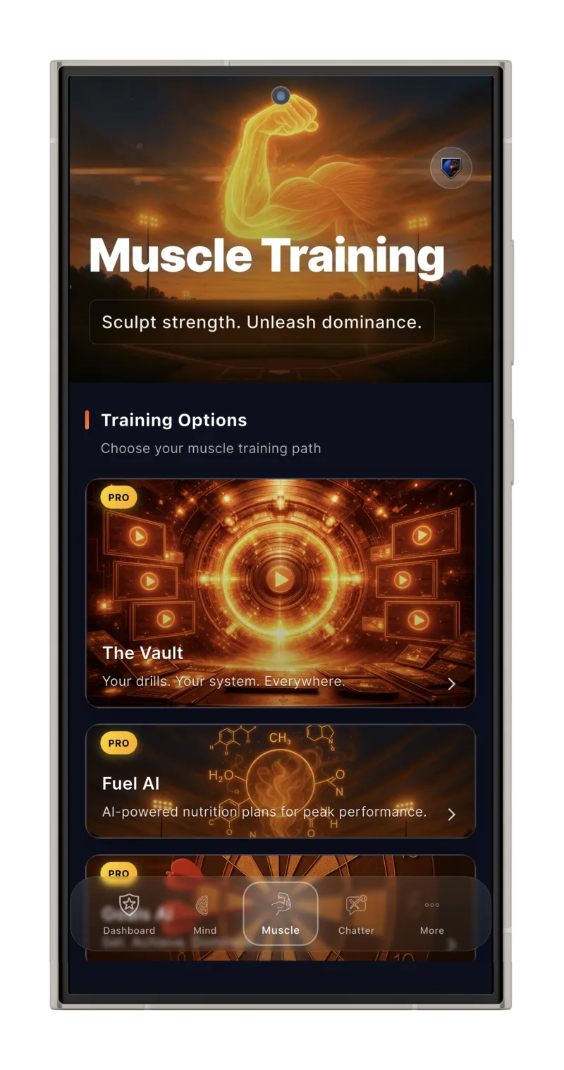 Mind & Muscle App Screenshot 3